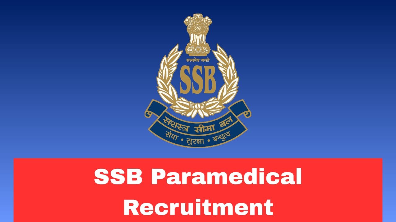 SSB Paramedical Recruitment 2026 Apply Now Online Fast for 76 Posts | last Date Extended