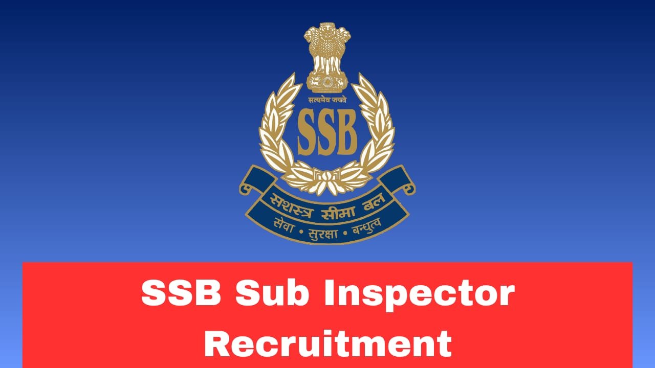 SSB Sub Inspector Recruitment 2026 Apply Now Online Fast for 51 Posts | Last Date Extended