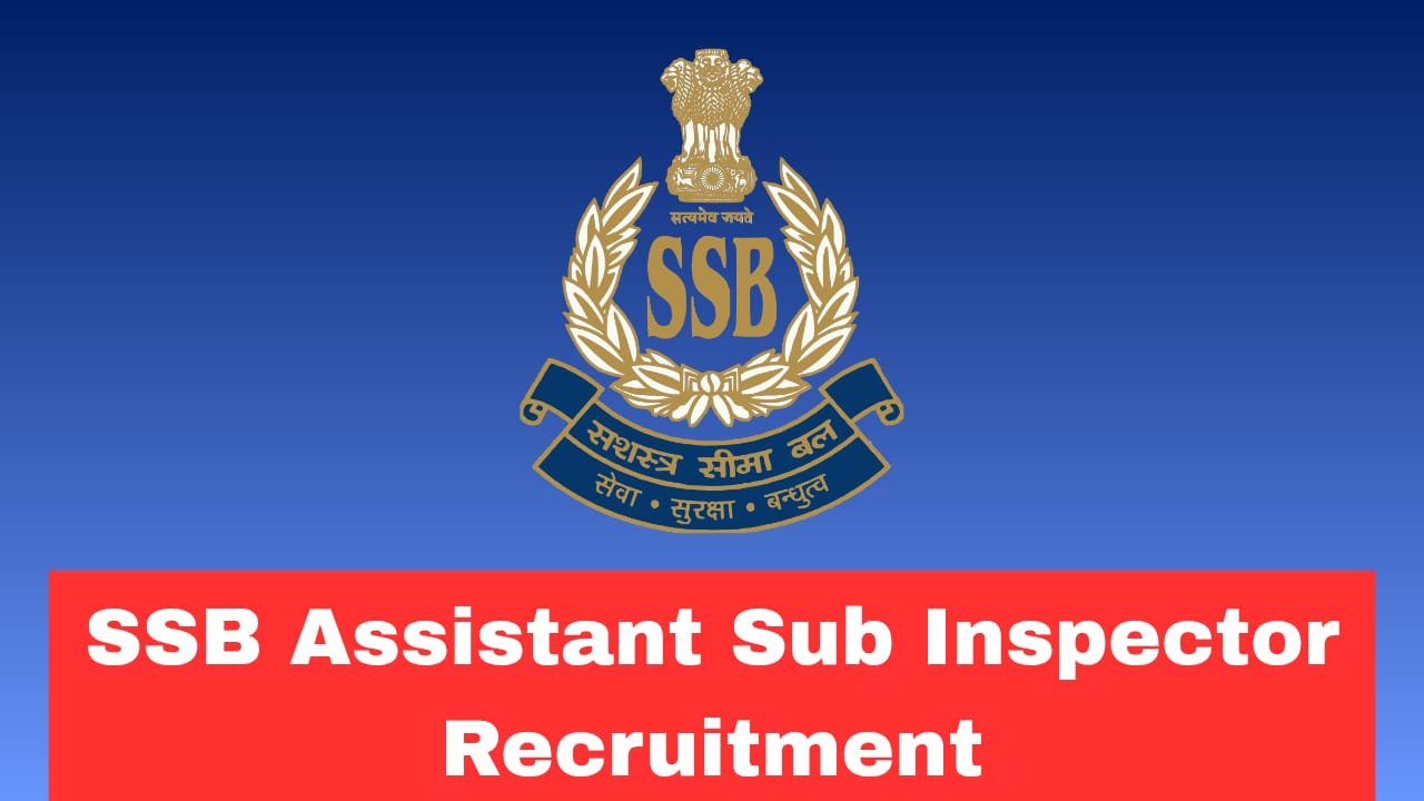 SSB Assistant SI Recruitment 2026 Apply Now Online Fast 07 Posts | Last Date Extended