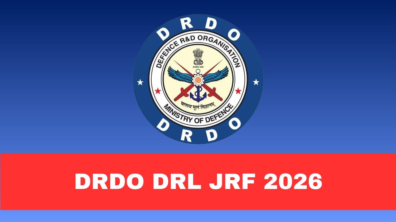 DRDO DRL JRF Recruitment 2026 Apply Now Online Fast for 05 Posts