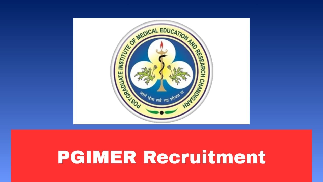 PGIMER Sr Resident Recruitment 2026 Apply Now Online for 134 Posts