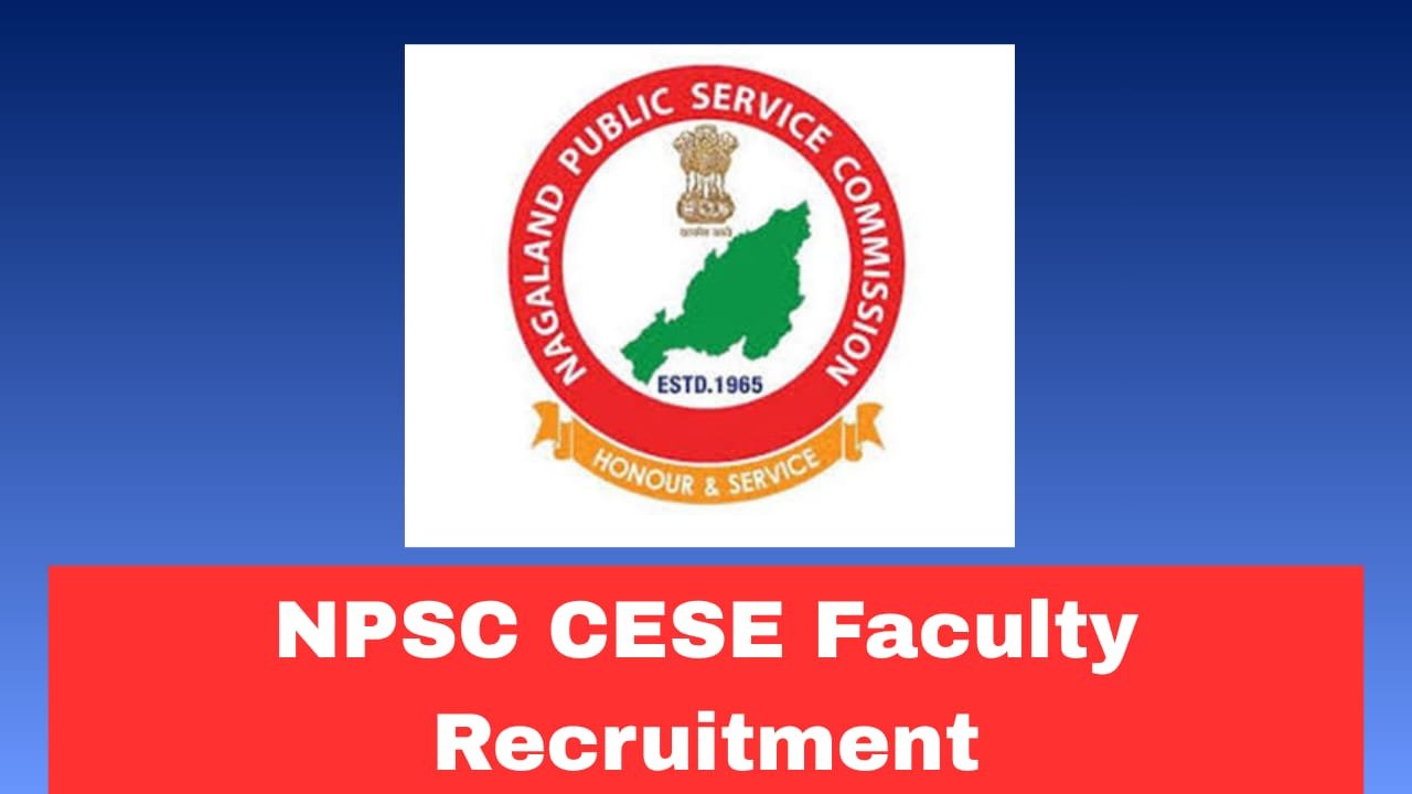 NPSC CESE Faculty Recruitment 2026 Apply Now Online for 178 Posts