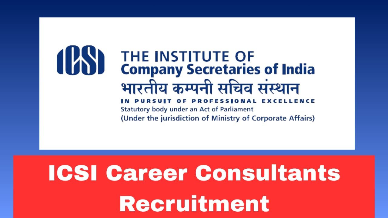ICSI Consultants Recruitment 2026 Apply Now Online