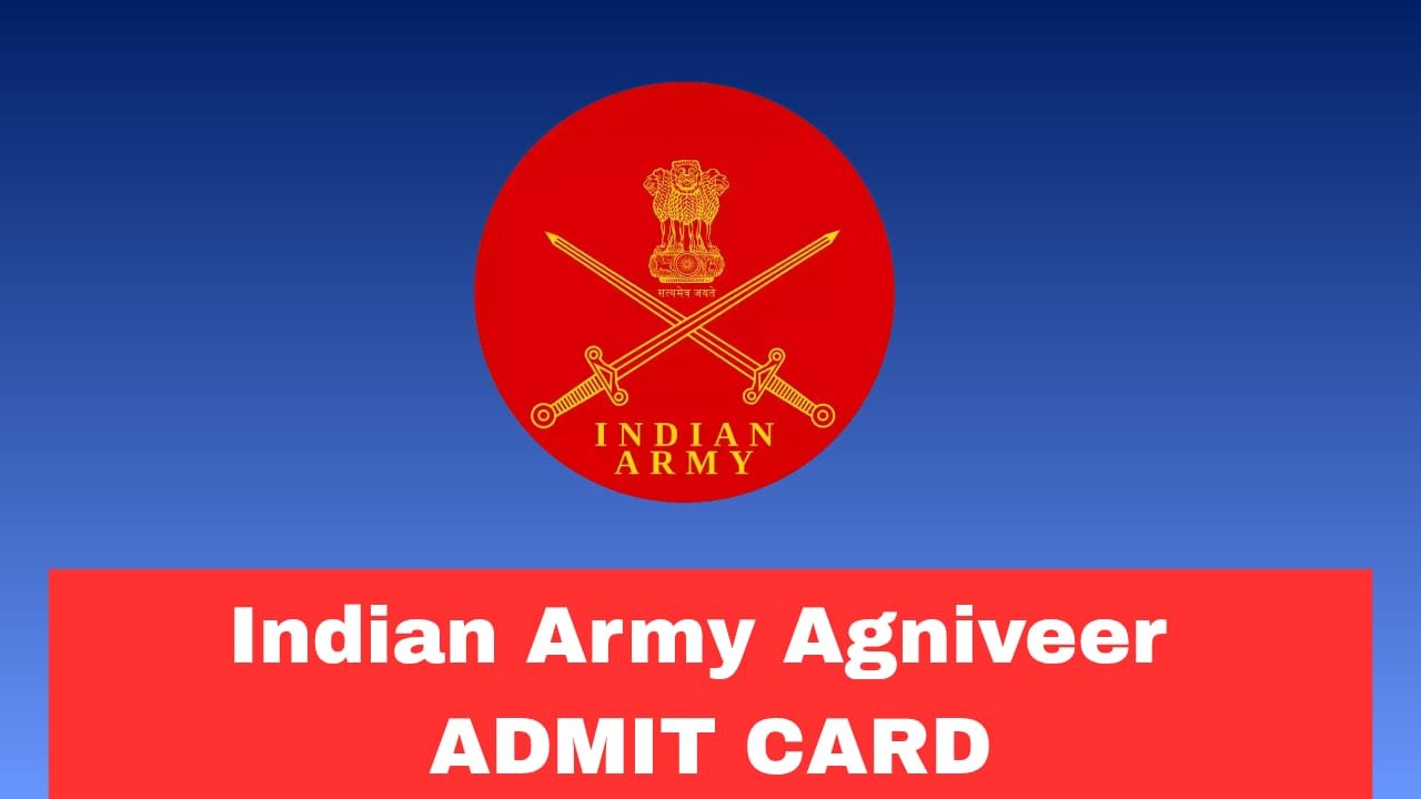 Indian Army Agniveer Admit Card 2026 Out - Download Pdf Now