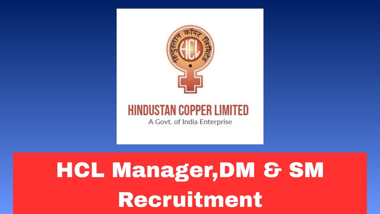 HCL Recruitment 2026 Apply Online for 70 Manager, Deputy Manager & Senior Manager Posts