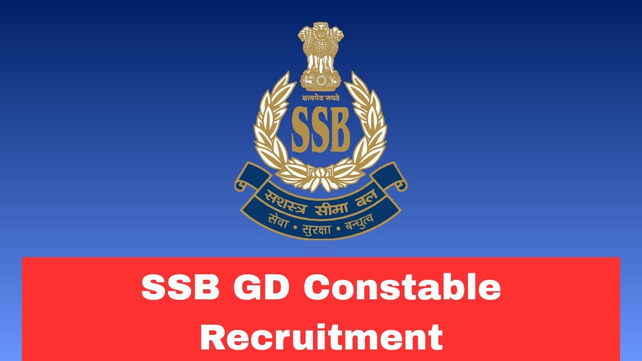 SSB GD Constable Recruitment 2026 Out for 50 Vacancies Through Remusteration