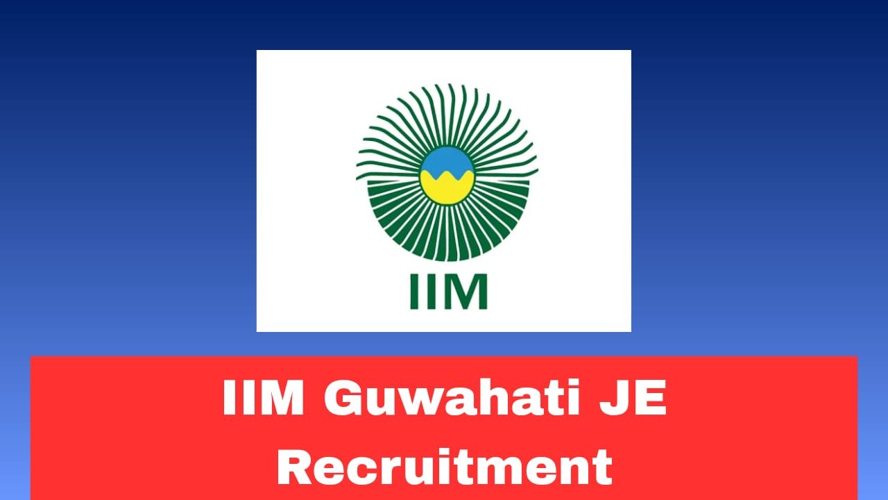 IIM Guwahati JE Recruitment 2026 Out Apply Online for Junior Engineer (Civil) Post